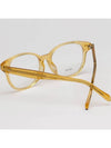 Eyewear Round Eyeglasses Yellow - CELINE - BALAAN 5