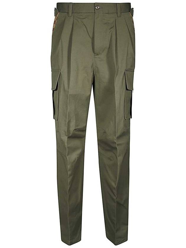 Canvas Track Pants Green - GUCCI - BALAAN 2