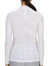 Golf Wear Women s Polar Neck Long Sleeve T Shirt MLW 2D AU05 WHITE - MARK & LONA - BALAAN 5