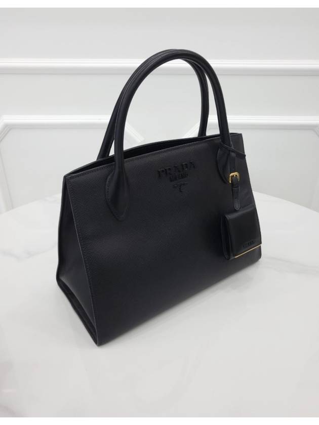 Saffiano Monochrome Shoulder Bag 1BA155 - PRADA - BALAAN 3