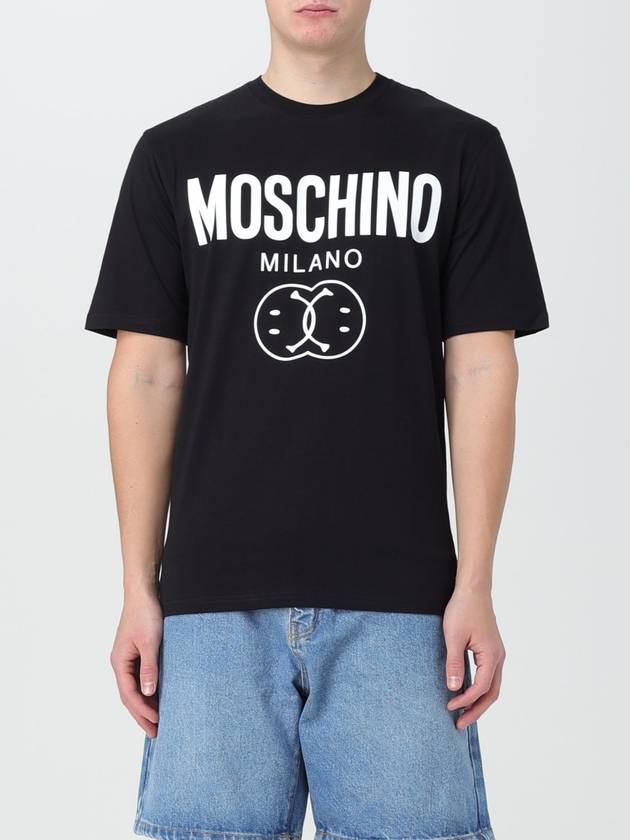 T-shirt Moschino Couture a girocollo in cotone - MOSCHINO - BALAAN 1