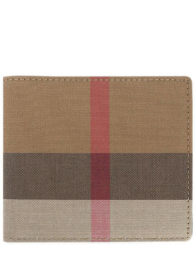 Check Bifold Half Wallet Brown - BURBERRY - BALAAN 2