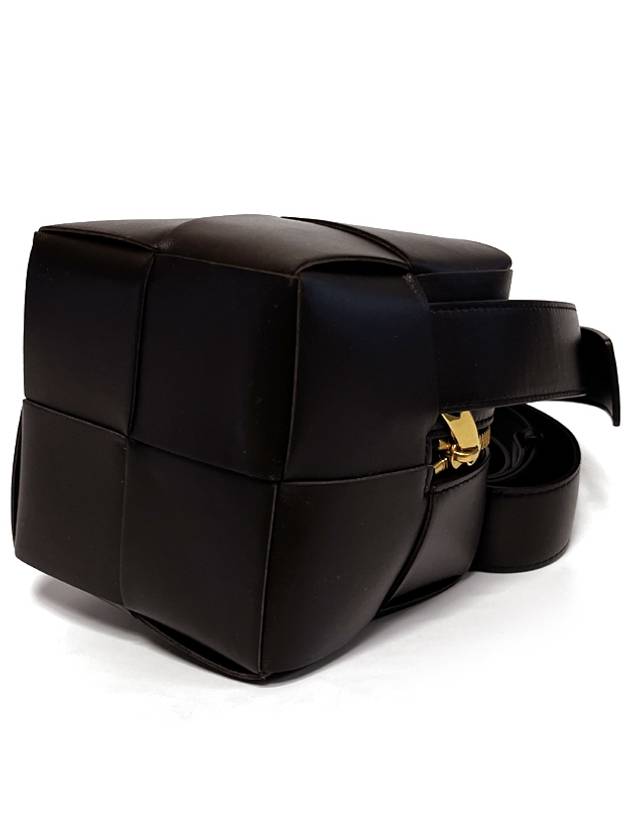 Cube Mini Cross Bag Dark Brown - BOTTEGA VENETA - BALAAN 9