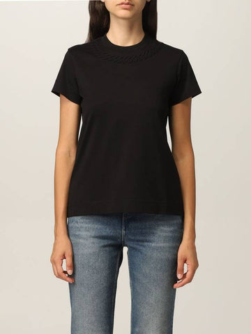 T-shirt Givenchy in cotone basic - GIVENCHY - BALAAN 1