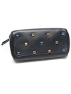 21 H159 Black Calfskin Gold Plated Gancini Studio Small 2WAY - SALVATORE FERRAGAMO - BALAAN 5