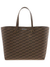 BB Monogram Large Shopper Tote Bag Brown - BALENCIAGA - BALAAN 2