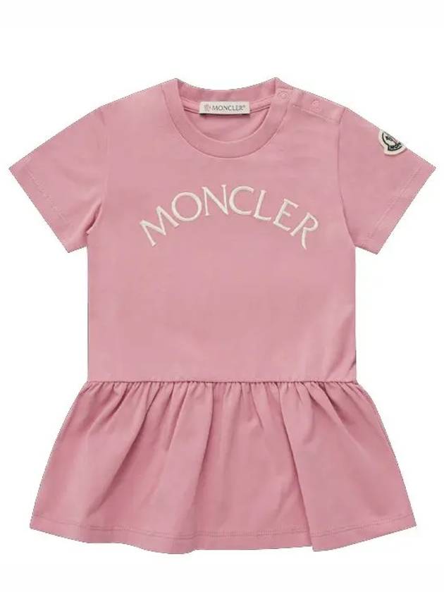 Baby Girl One Piece Light Pink 8I00004 8790N 525 2A 3A - MONCLER - BALAAN 1