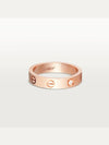 Love Wedding Band Diamond Ring Rose Gold - CARTIER - BALAAN 2