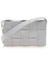 Intrecciato Cassette Cross Bag White - BOTTEGA VENETA - BALAAN 2