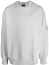 Y3 Logo Patch Overfit Sweatshirt Gray - YOHJI YAMAMOTO - BALAAN 2