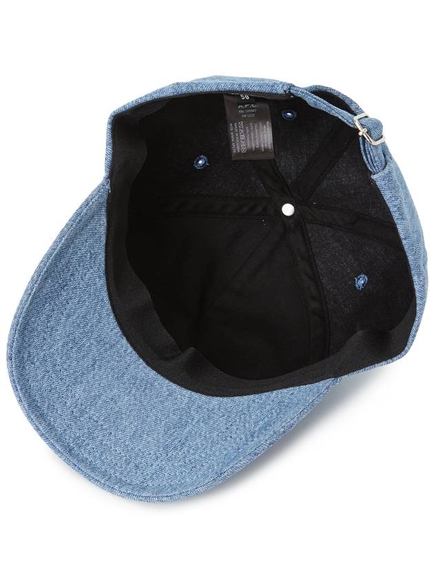 Eden Embroidered Logo Ball Cap Blue - A.P.C. - BALAAN 5