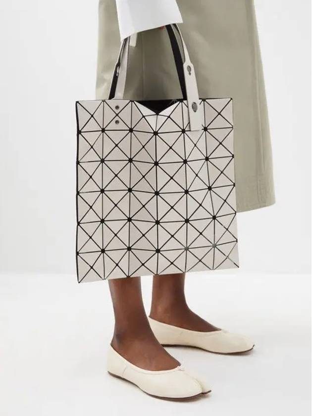 Baobao Issey Miyake Lucent mesh lining PVC top handle tote bag - ISSEY MIYAKE - BALAAN 5