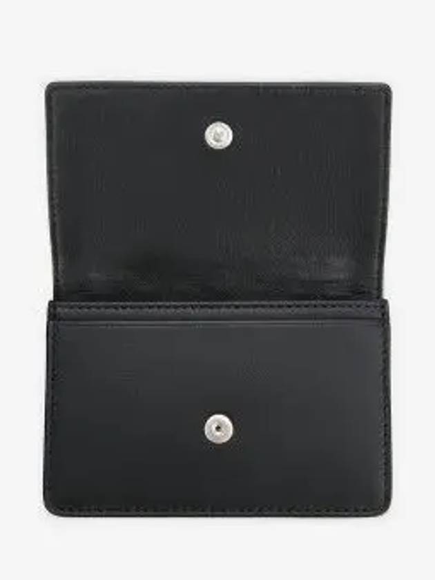 Intrecciato Leather Card Wallet Black - BOTTEGA VENETA - BALAAN 5