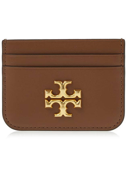 Eleanor Card Wallet Brown - TORY BURCH - BALAAN 2