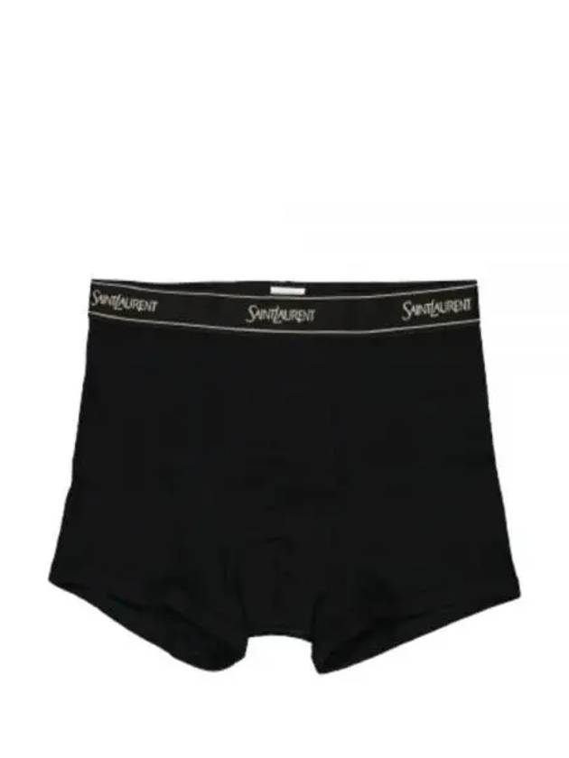 Cotton Panties Black - SAINT LAURENT - BALAAN 2