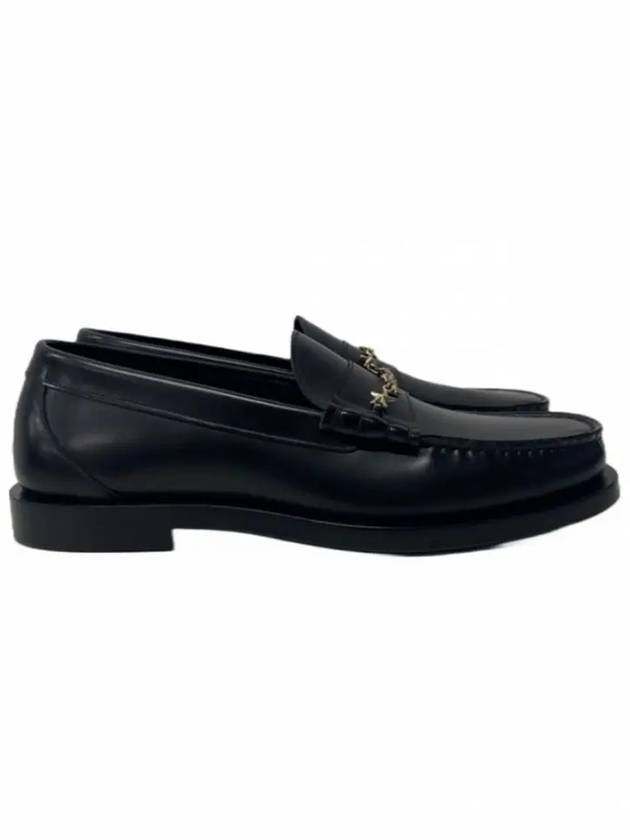 Mocha Soft Shiny Calf Loafers Black - JIMMY CHOO - BALAAN 1