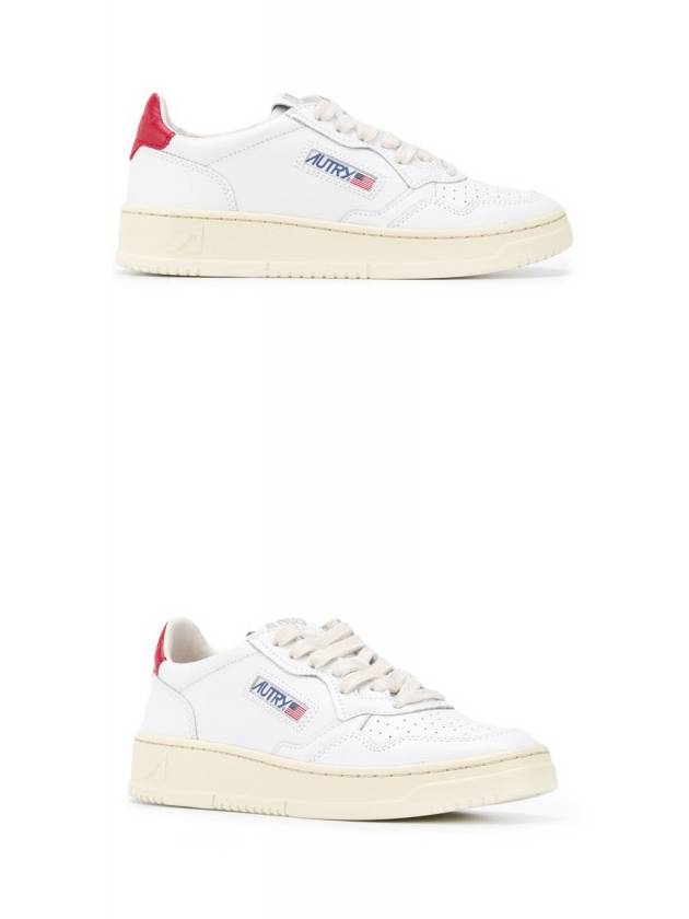 Action Red Tab Low Top Sneakers White - AUTRY - BALAAN 5