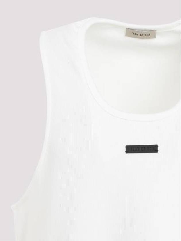 Sleeveless T Shirt FG850026CTN WHITE - FEAR OF GOD - BALAAN 3