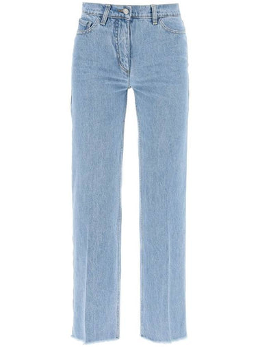 low-waisted cropped jeans - MAGDA BUTRYM - BALAAN 1