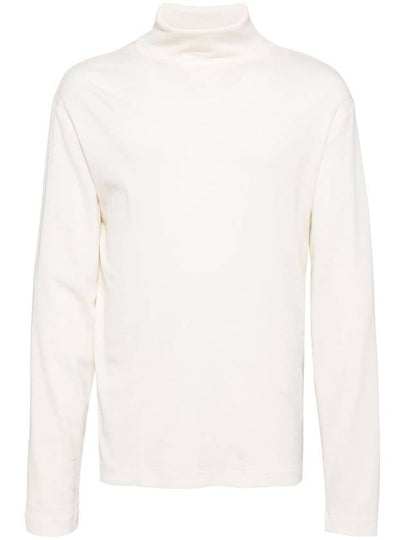 Cotton Long Sleeve Turtleneck Cream - LEMAIRE - BALAAN 2