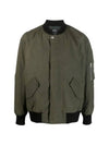 Hamilton Washed Cotton Bomber Jacket Khaki - A.P.C. - BALAAN 1