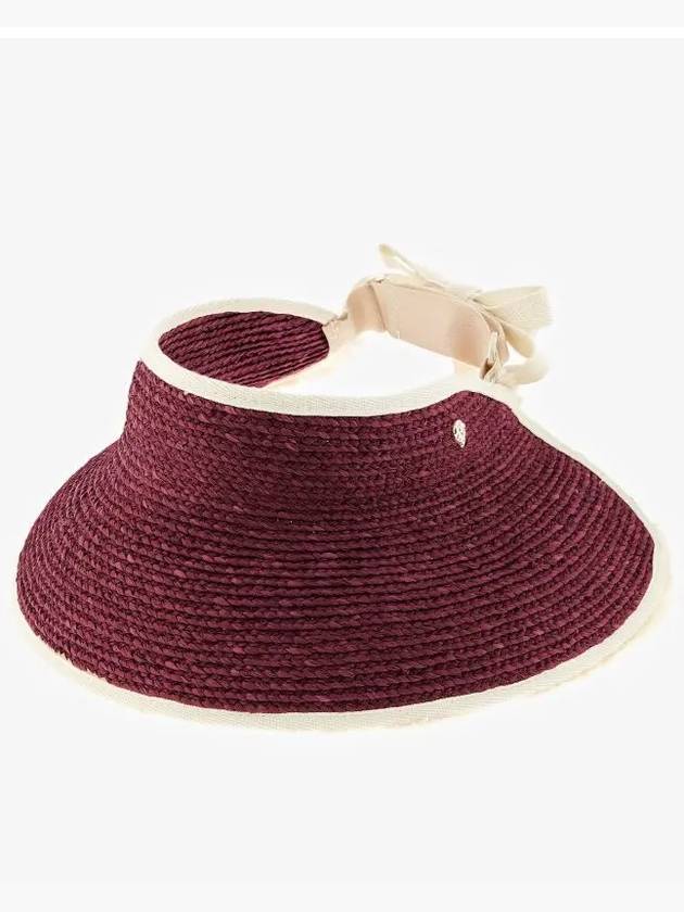 Aleeya 9 Fringe Visor Hat Red - HELEN KAMINSKI - BALAAN 4