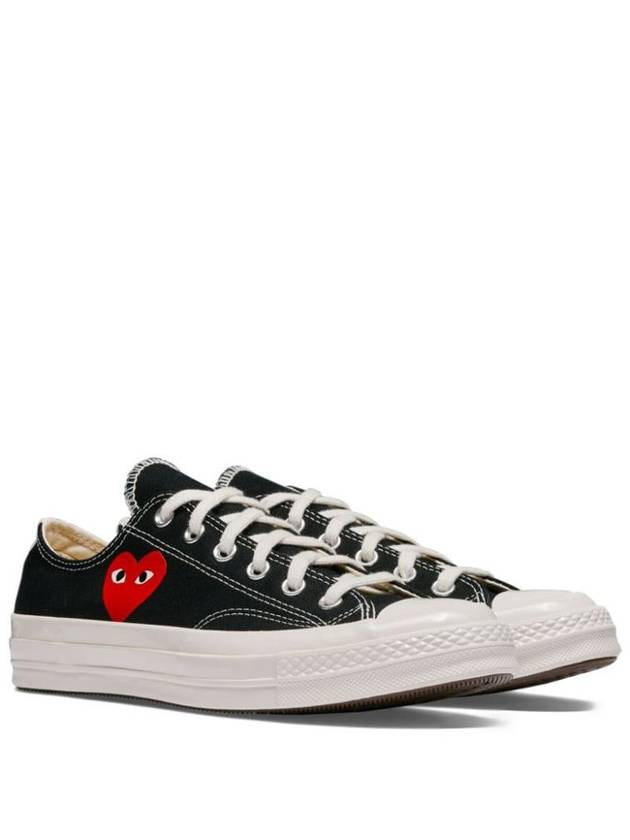 Comme Des Garçons Play Chuck `70 Small Red Heart Sneakers - COMME DES GARCONS PLAY - BALAAN 2