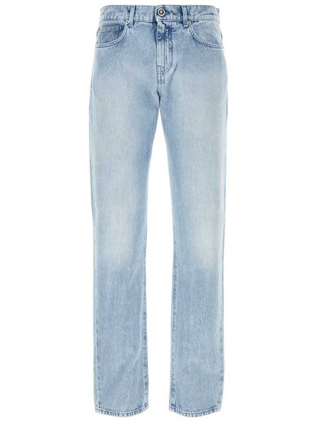 Straight denim pants 10161131A11340 - VERSACE - BALAAN 2