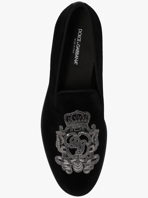 23 fw Velvet Loafers Dolce GABBANA A50490 AO249 8R747 B0230382646 - DOLCE&GABBANA - BALAAN 7