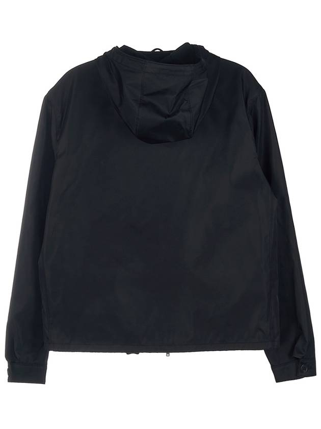 Re-Nylon Hooded Blouson Jacket Black - PRADA - BALAAN 3