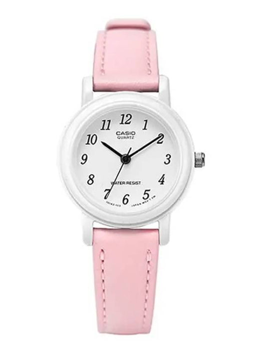 LQ 139L 4B1DF Analog College Scholastic Ability Test Student Women’s Leather Watch - CASIO - BALAAN 1