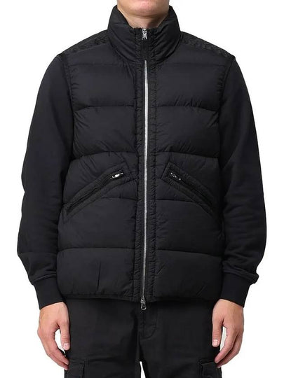 Seamless Tunnel Nylon Down Vest Black - STONE ISLAND - BALAAN 2