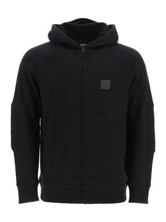 Metropolis Hooded Jacket Black - CP COMPANY - BALAAN 2