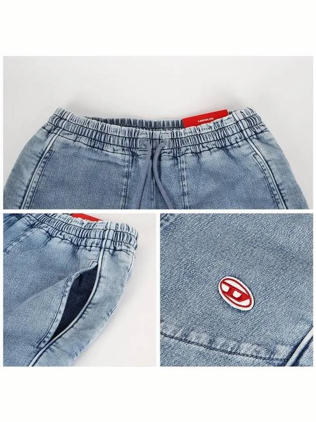 D Martians Track Jeans Light Blue - DIESEL - BALAAN 6