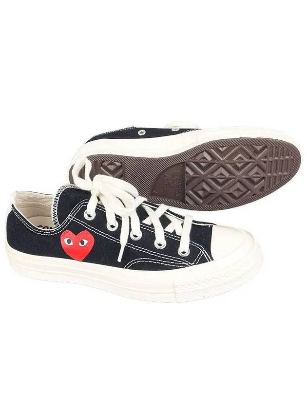 Chuck 70 Low Top Sneakers Black - COMME DES GARCONS - BALAAN 3