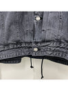 Jersey Hood Detachable Denim Long Trucker Jumper Gray (JC3839PD13) - JUUN.J - BALAAN 6