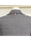 Three Stripes Cotton Tweed Jacket - THOM BROWNE - BALAAN 5