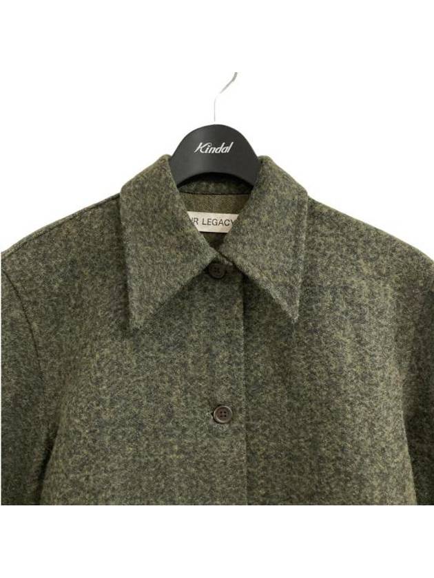 Sanctuary Wool Shirt Khaki - OUR LEGACY - BALAAN 3