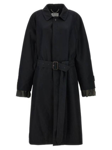 trench coat black - MAISON MARGIELA - BALAAN 1