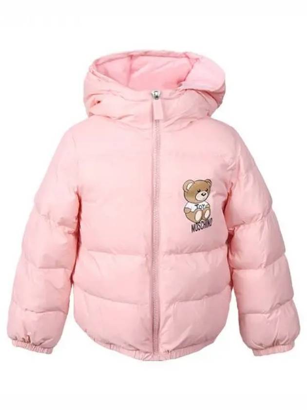 Kids Teddy Bear Padding Light Pink MUS02DL3A69 50209 1121020 - MOSCHINO - BALAAN 1