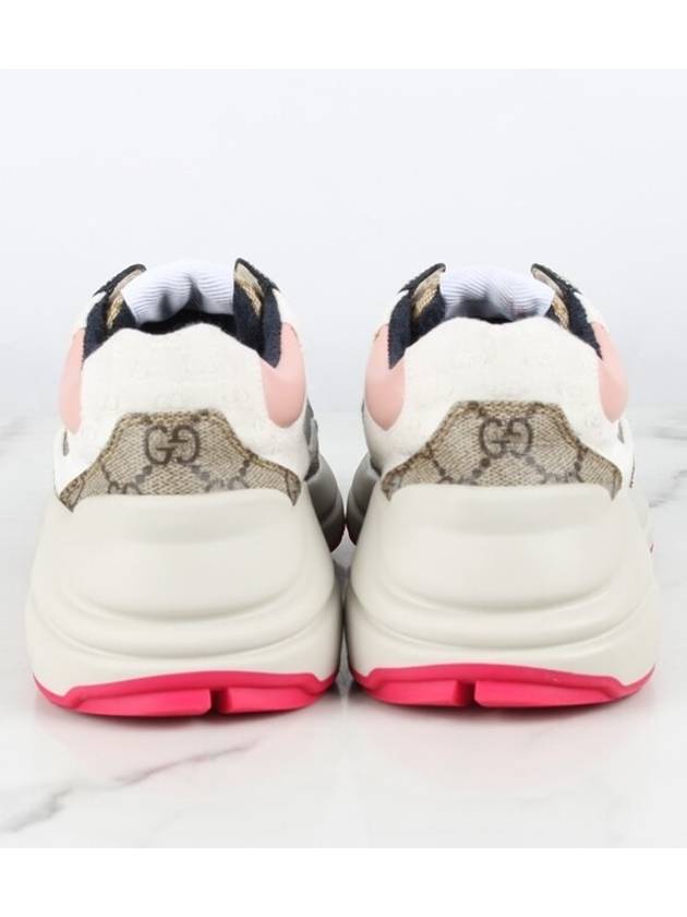 Rhyton pink sole sneakers 34 5 215 - GUCCI - BALAAN 4