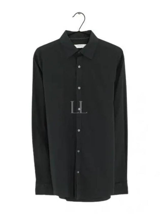 Comfort Tencel Slim Long Sleeve Shirt Black - J.LINDEBERG - BALAAN 2