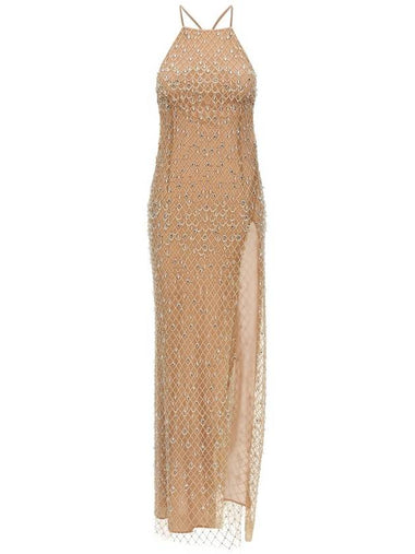 Elisabetta Franchi Crystal 'Red Carpet' Dress - ELISABETTA FRANCHI - BALAAN 1