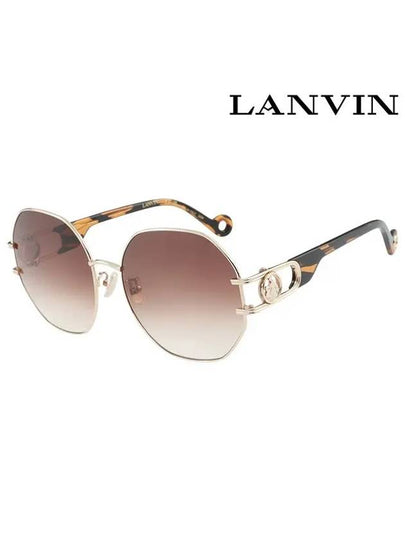 Sunglasses LNV126SLB 710 Square Metal Women s - LANVIN - BALAAN 2