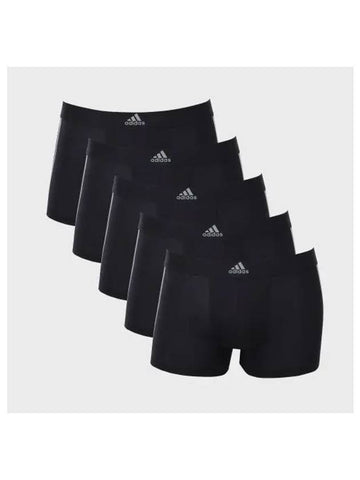 adidas UNDERWEAR Performance Signature Men s Draw 5 Pack Black 4 - ADIDAS - BALAAN 1