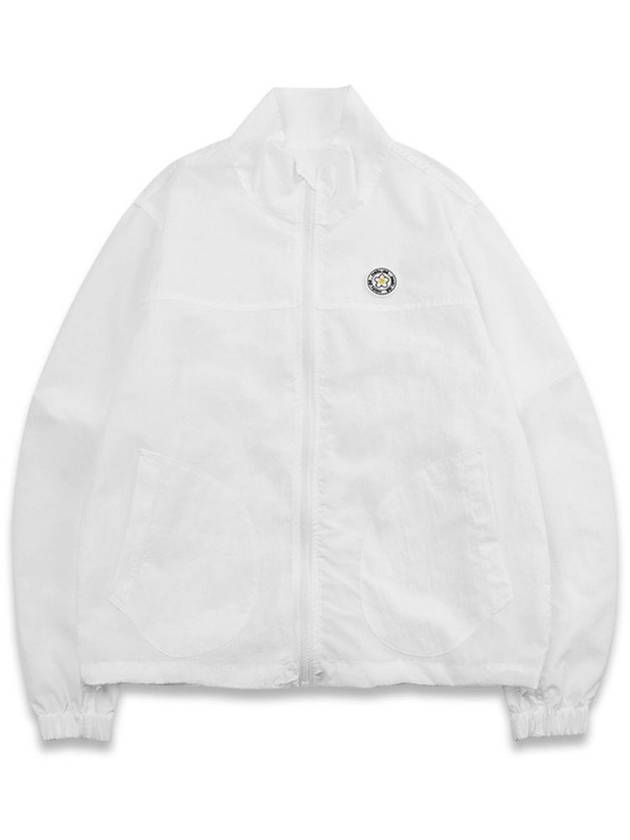 Wapen Windbreaker Jacket Jumper Spin Windbreaker White MCS23WJK 01WH - MACKY - BALAAN 2