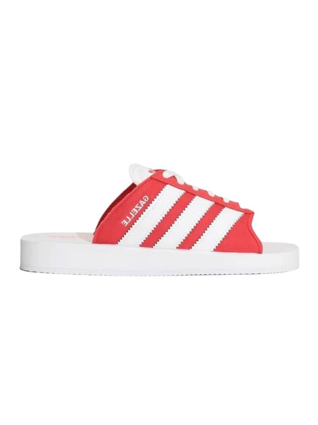 Original Gazelle Beach Slippers Red - ADIDAS ORIGINALS - BALAAN 1