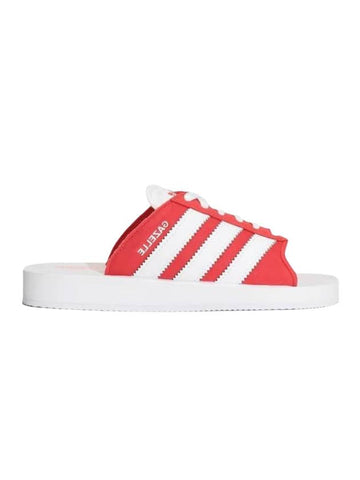 Original Gazelle Beach Slippers Red - ADIDAS ORIGINALS - BALAAN 1