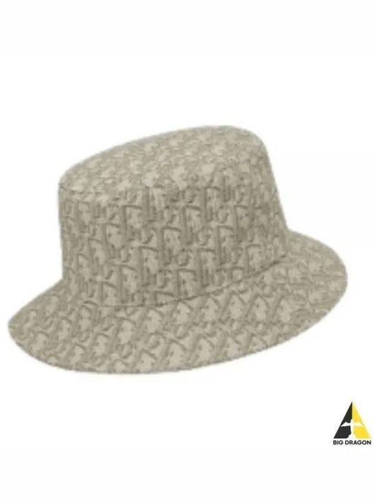 Oblig Technical Cotton Jacquard Bucket Hat Beige - DIOR - BALAAN 2