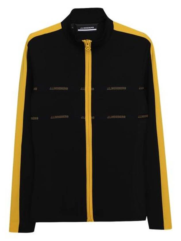 Golf Jade Mid Layer Zip-Up Jacket Black - J.LINDEBERG - BALAAN 2